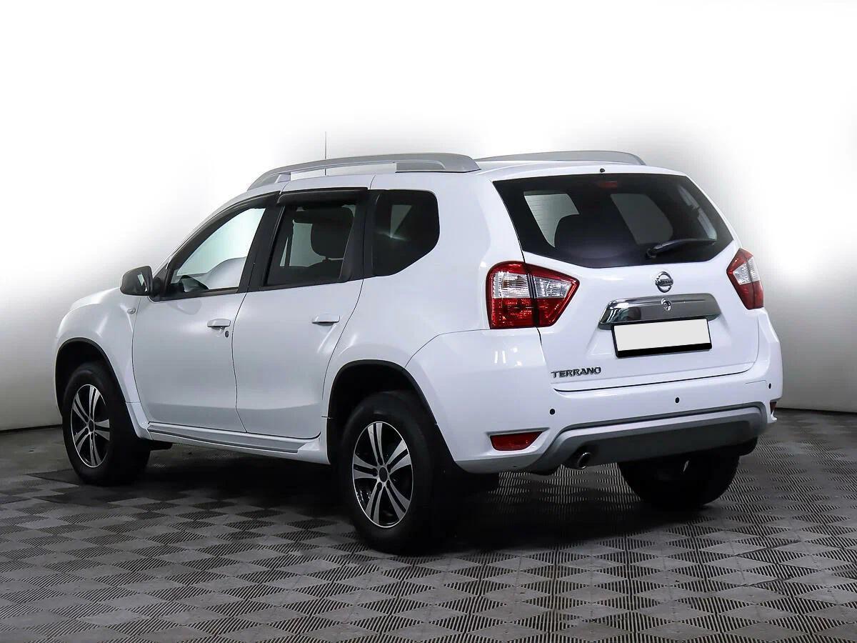 Nissan Terrano 2018, белый