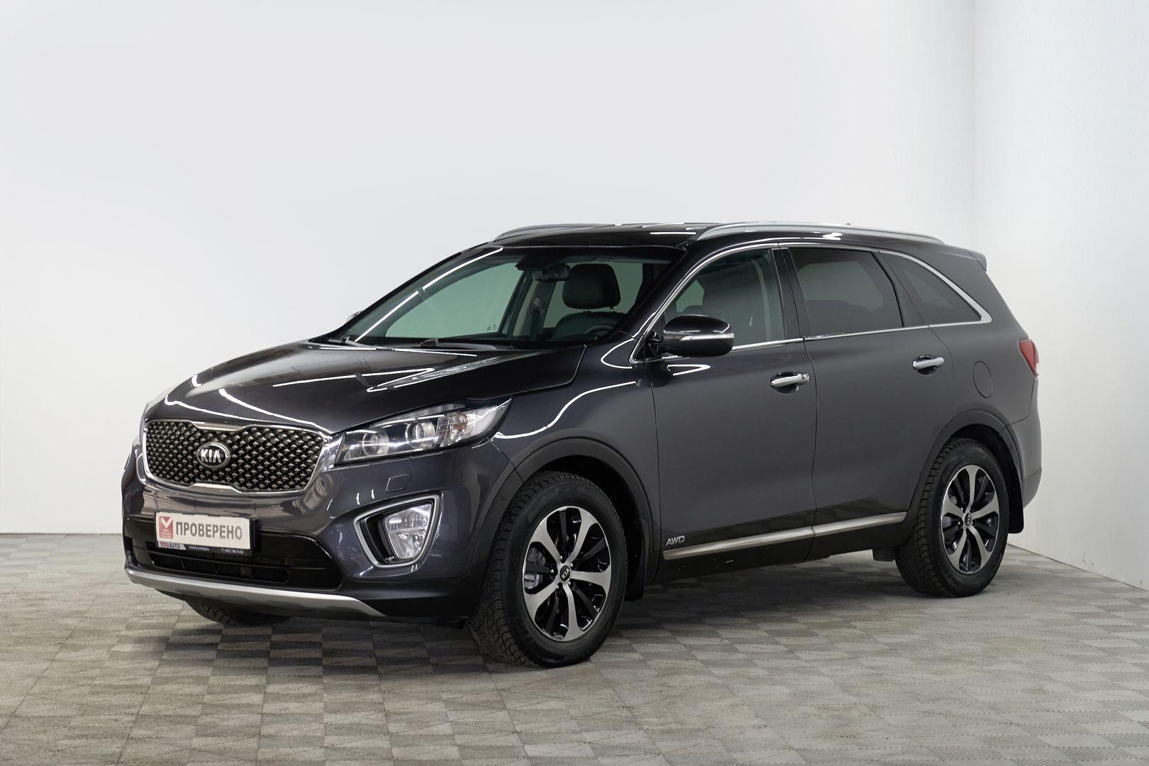 Kia Sorento 2016, серый