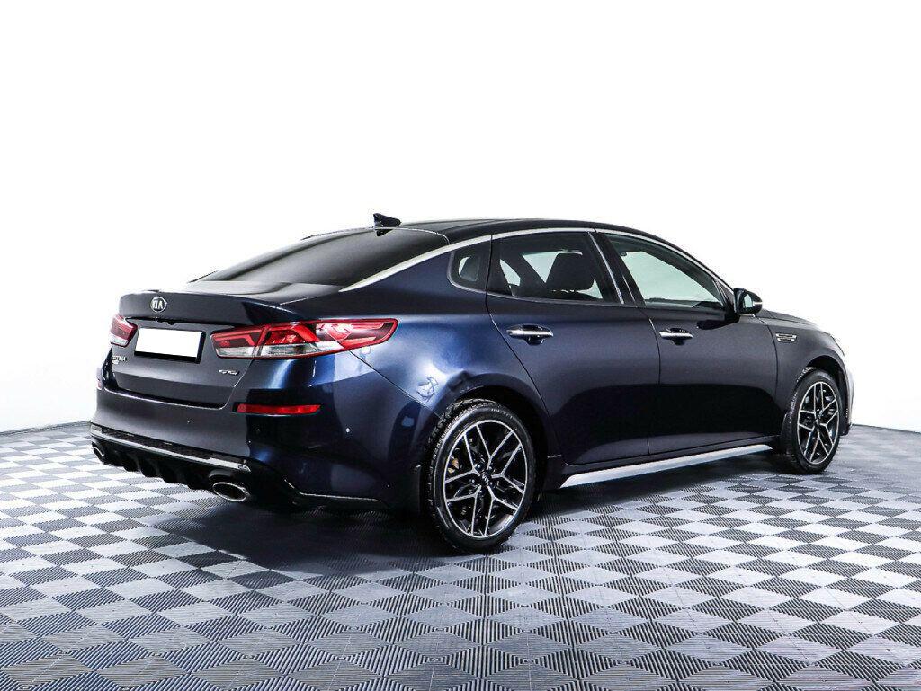 Kia Optima 2018, синий