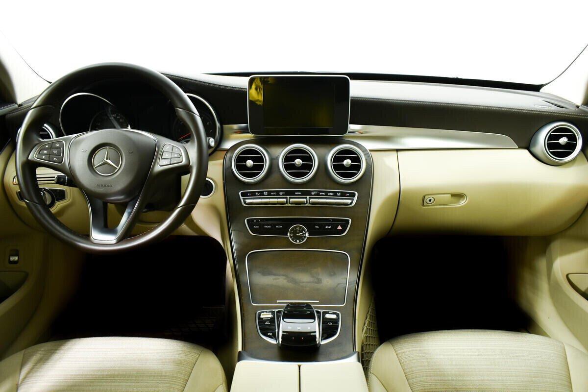 Mercedes-Benz C-Класс 2015, синий