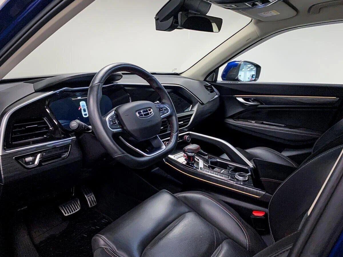 Geely Tugella 2021, синий