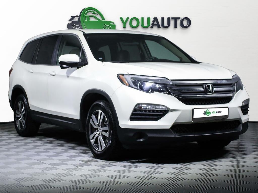 Honda Pilot 2018, белый