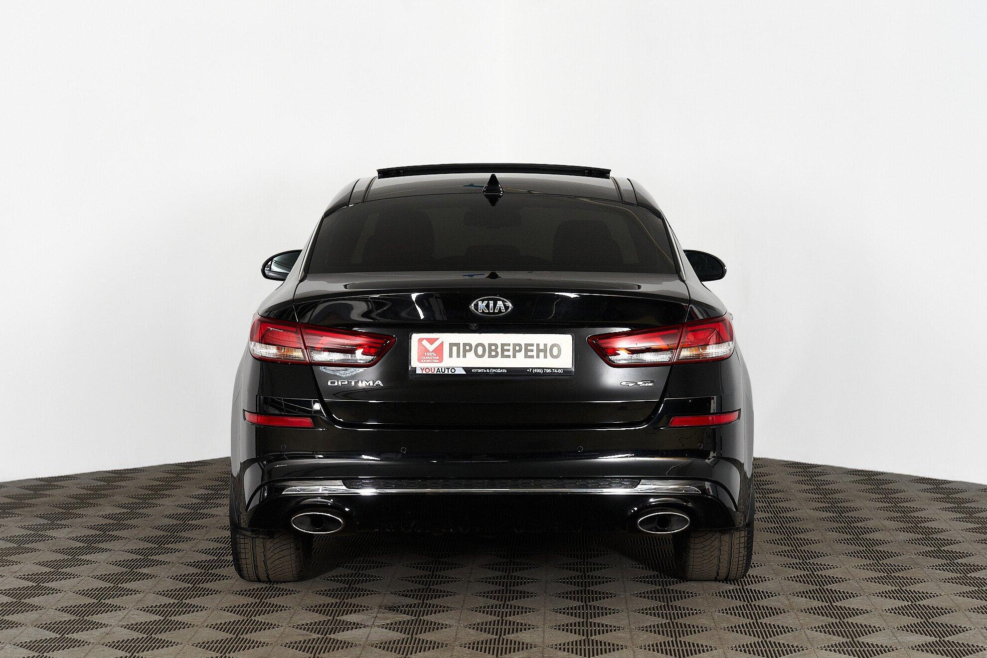 Kia Optima 2018, черный