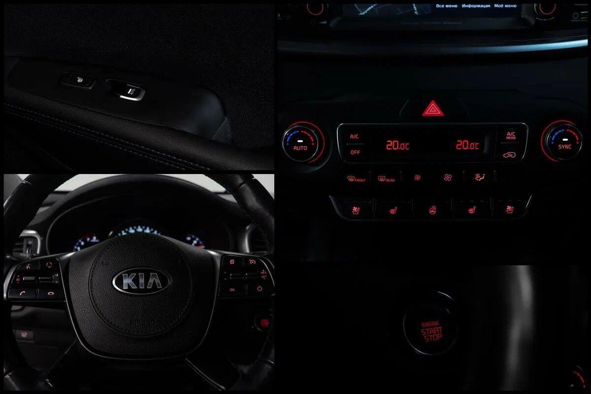 Kia Sorento 2017, черный