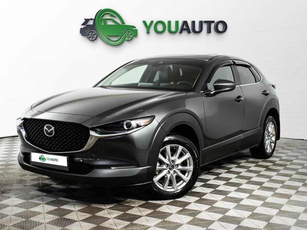 Mazda CX-30 2021, серый