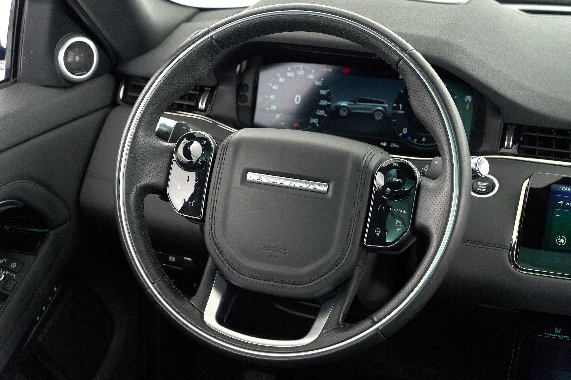Land Rover Range Rover Evoque 2019, черный