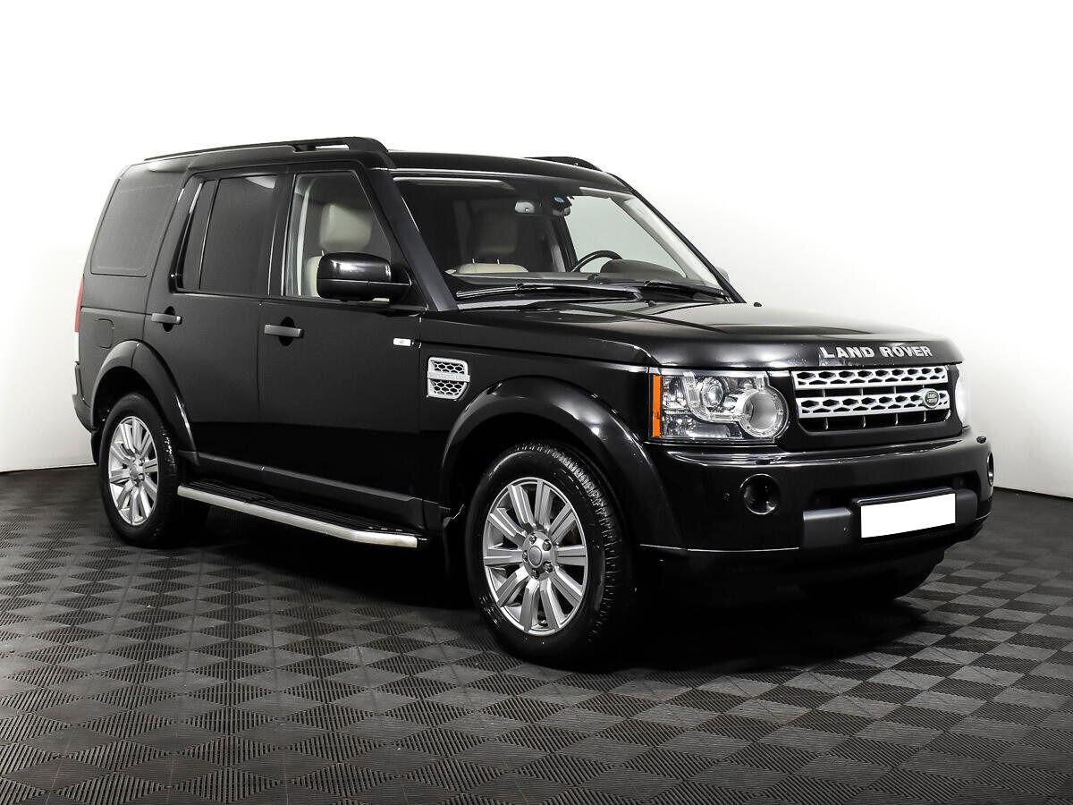 Land Rover Discovery 2011, черный