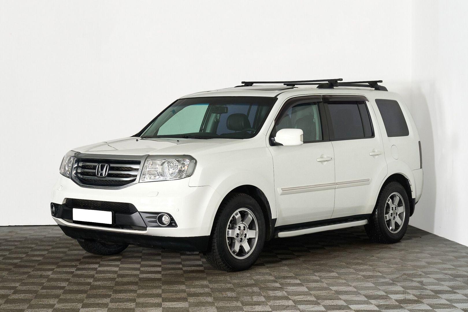 Honda Pilot 2013, белый