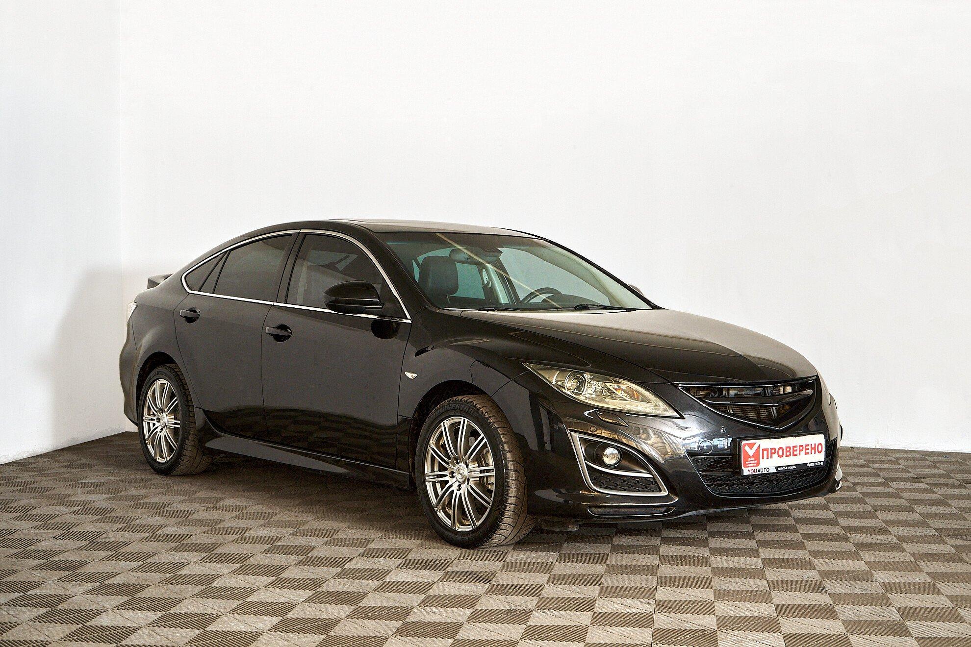 Mazda 6 2011, черный