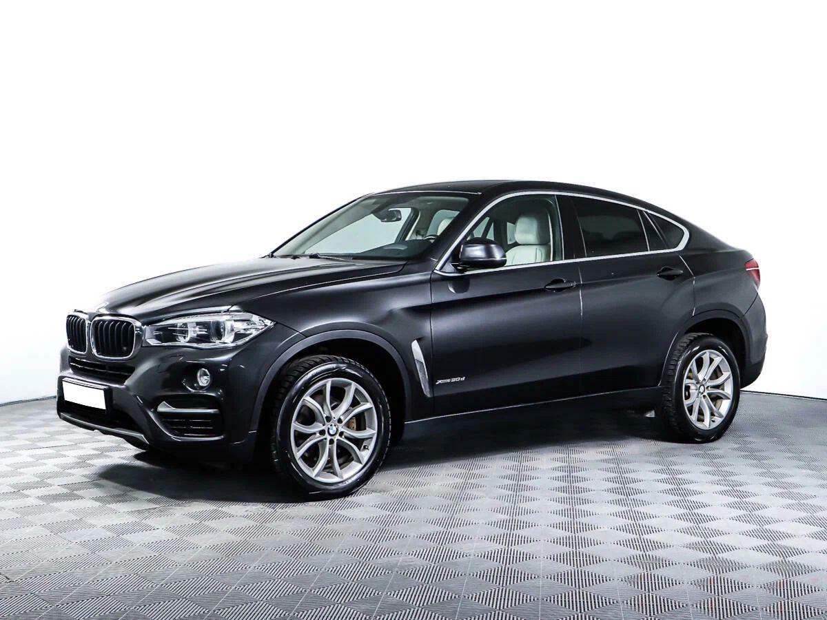 BMW X6 2020, черный