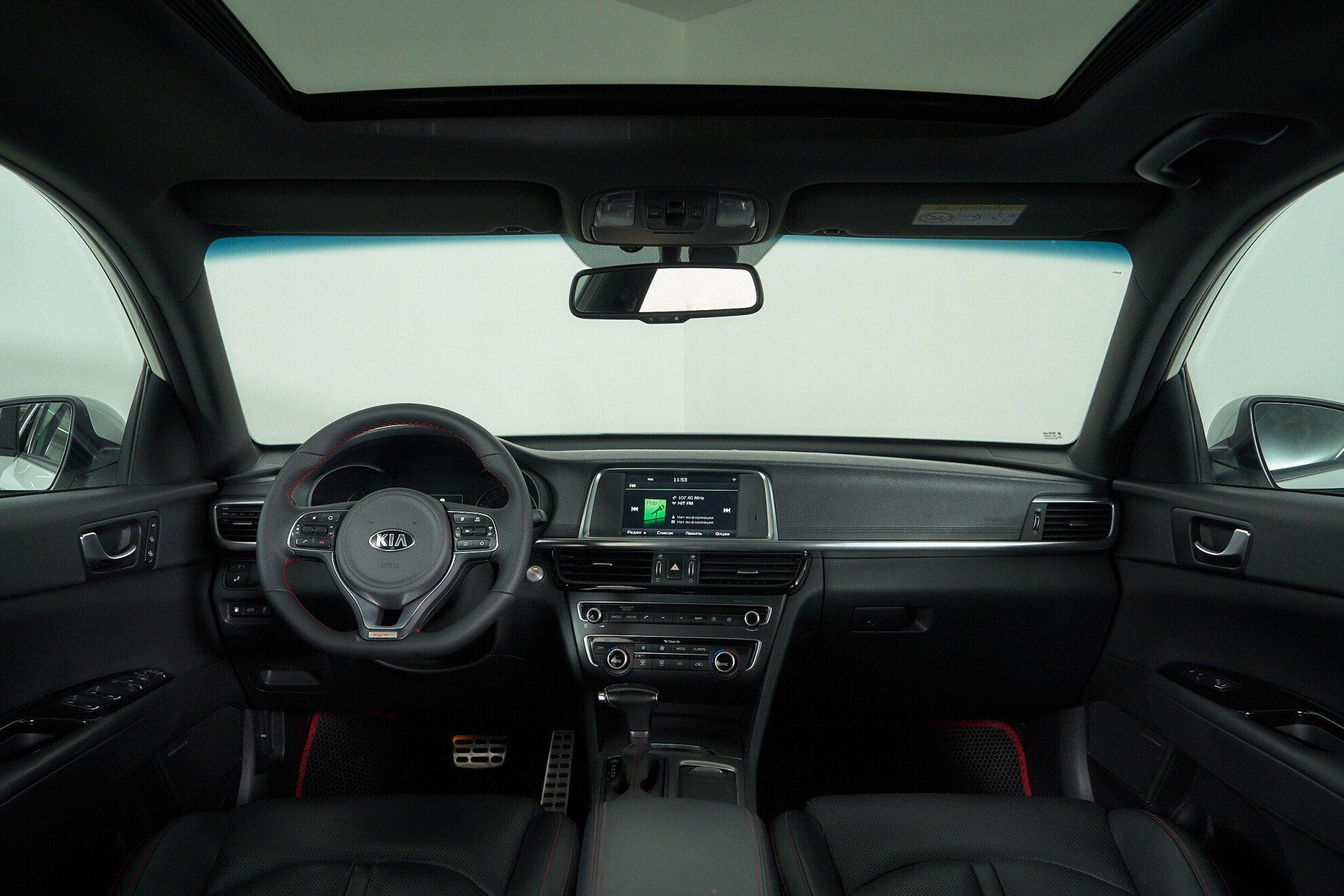 Kia Optima 2016, белый