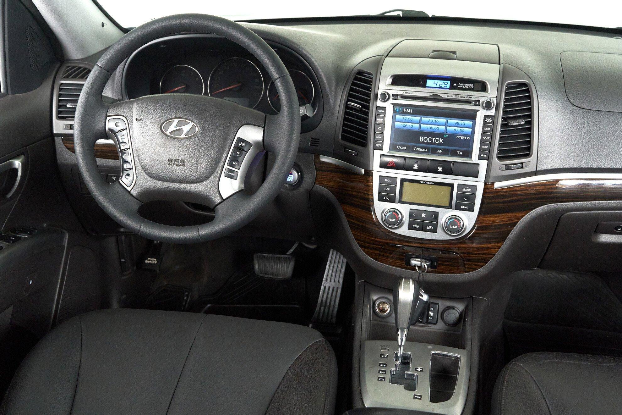 Hyundai Santa Fe 2011, черный