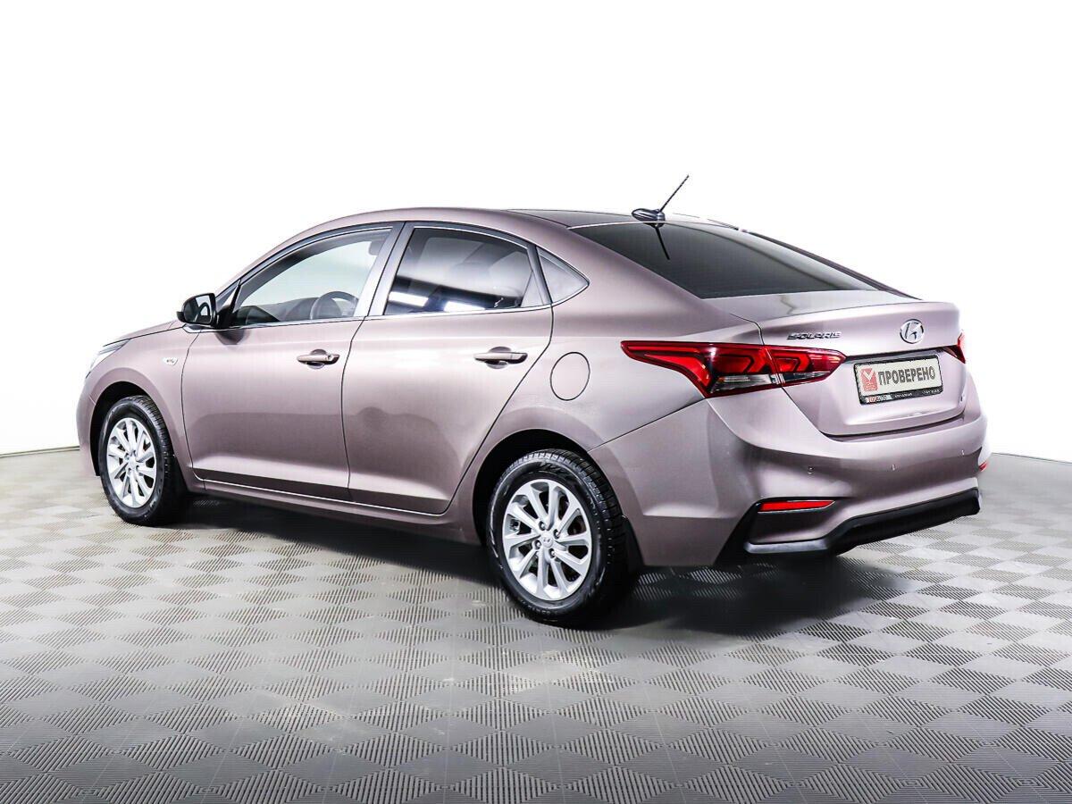 Hyundai Solaris 2019, серый