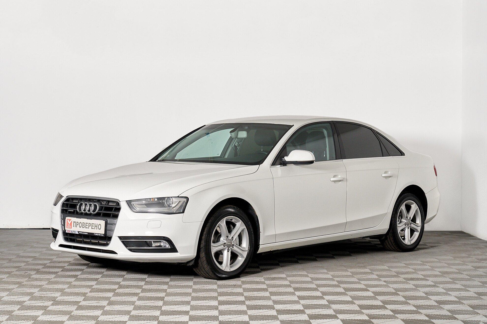 Audi A4 2012, белый