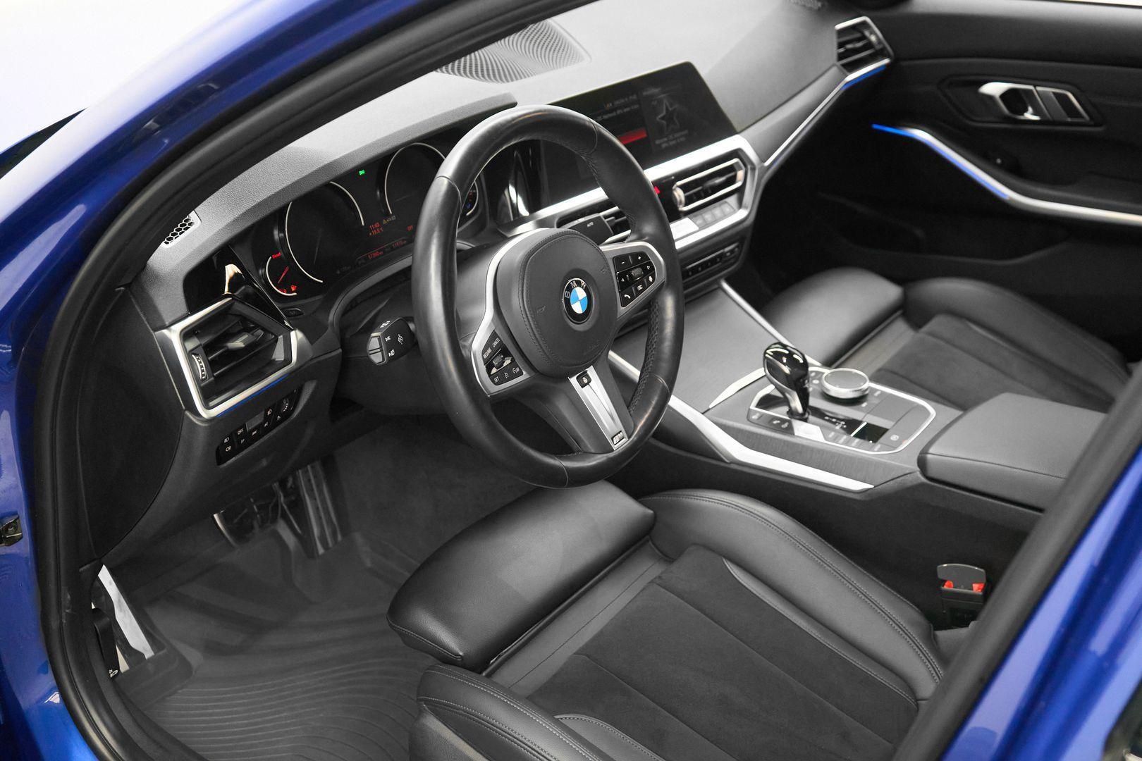 BMW 3 серии 2021, синий