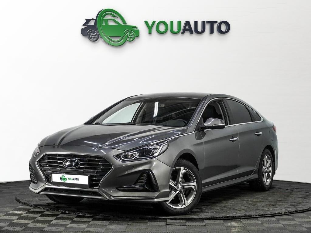 Hyundai Sonata 2019, серый