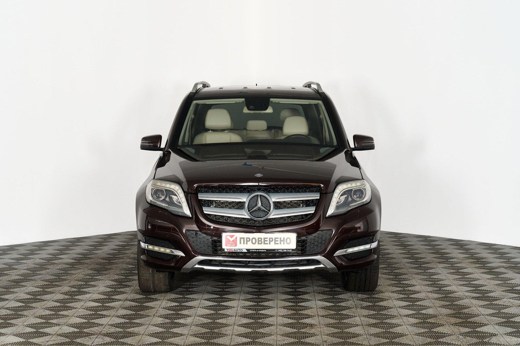 Mercedes-Benz GLK-Класс 2013, коричневый