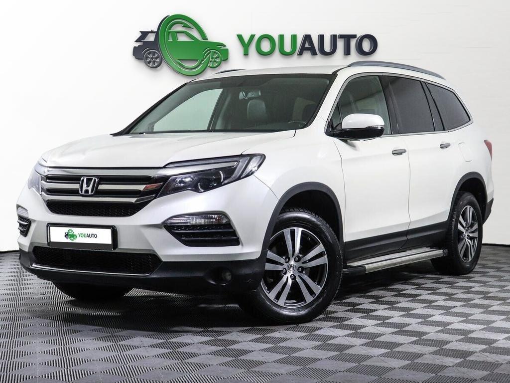 Honda Pilot 2018, белый
