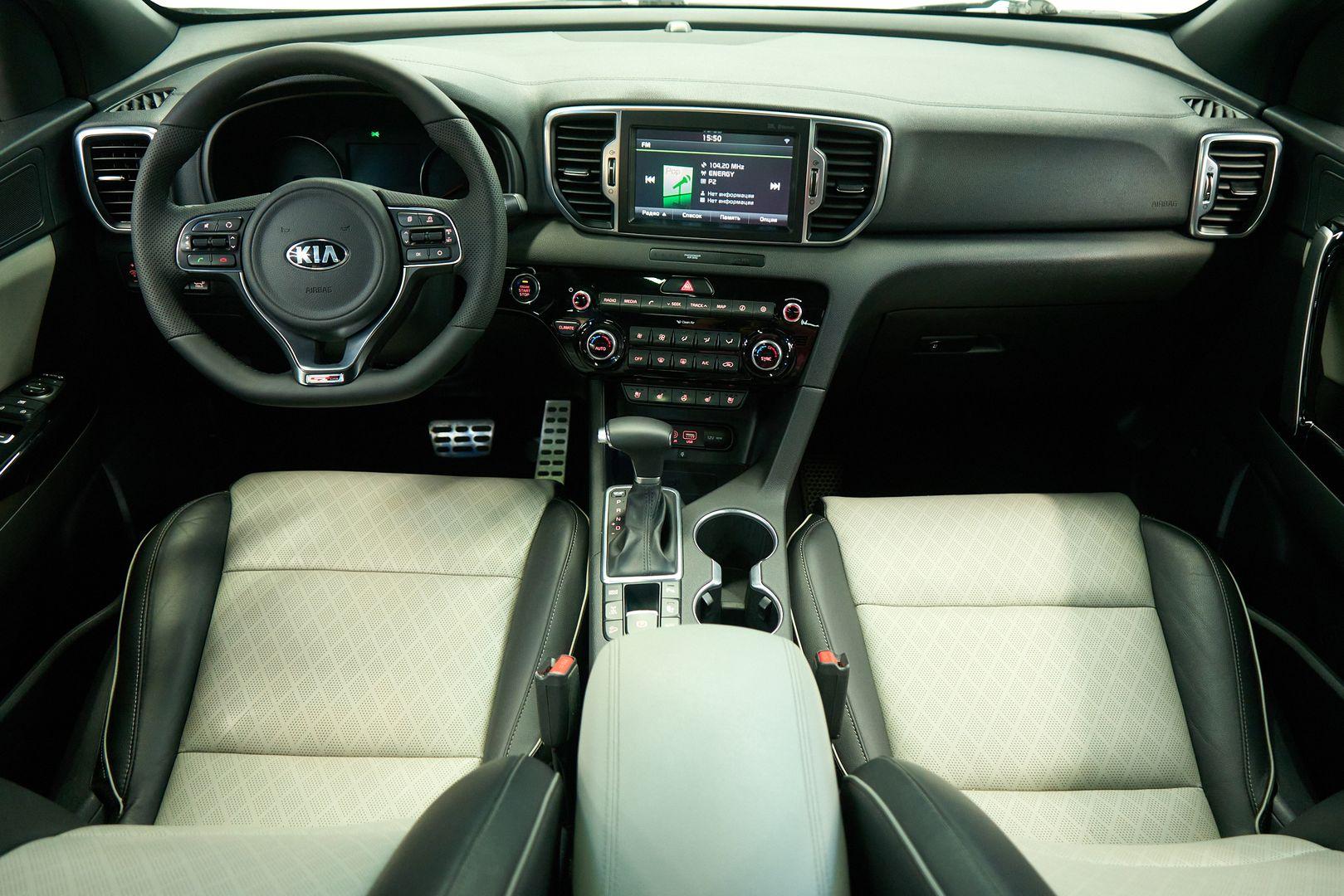 Kia Sportage 2017, белый