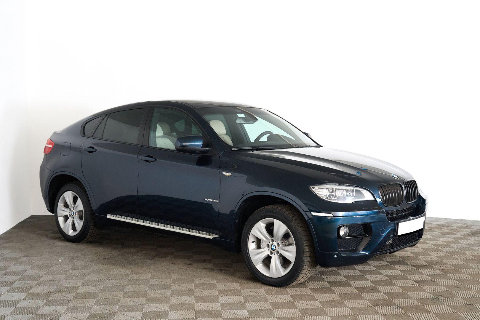 BMW X6 2013, синий
