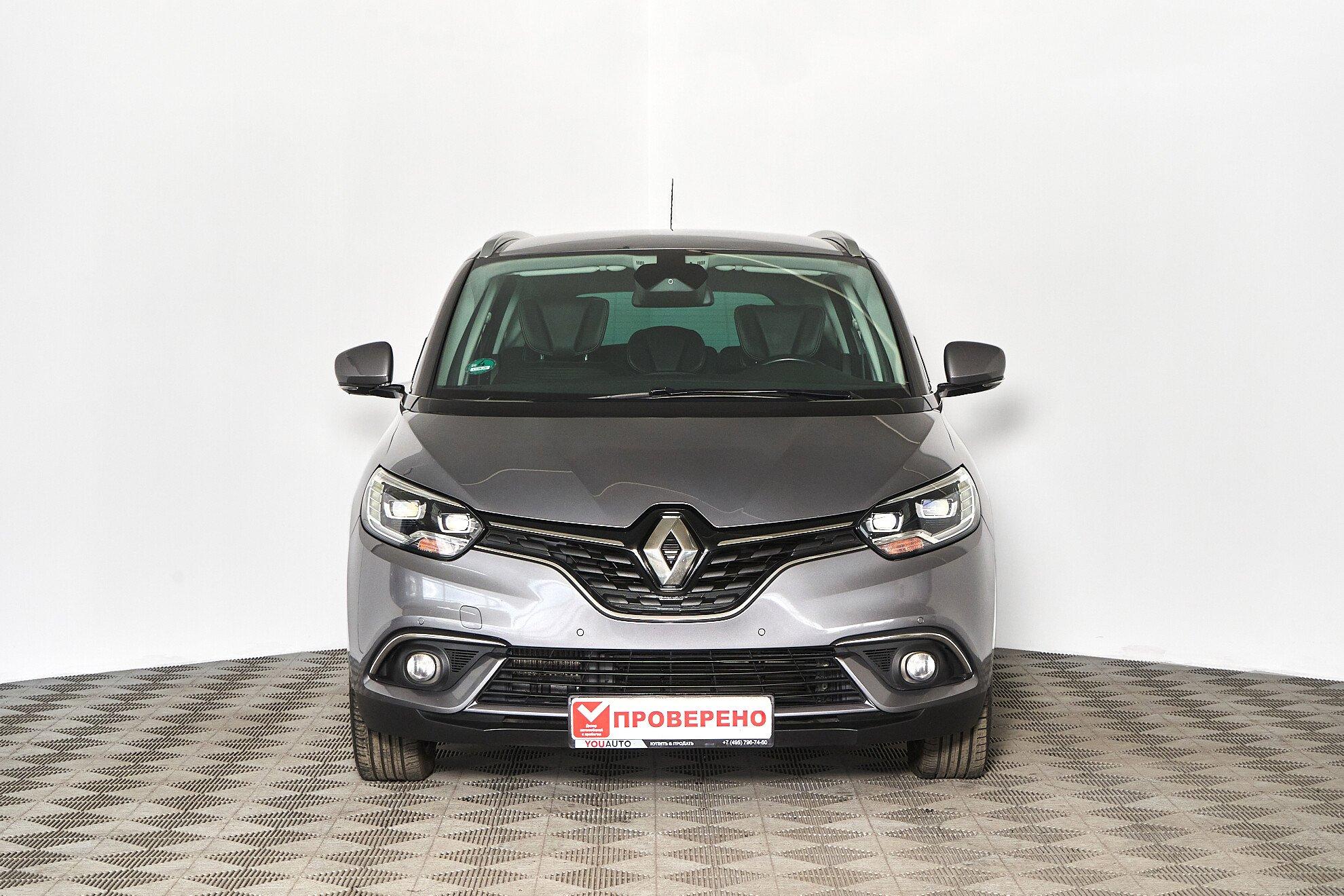 Renault Scenic 2018, серый