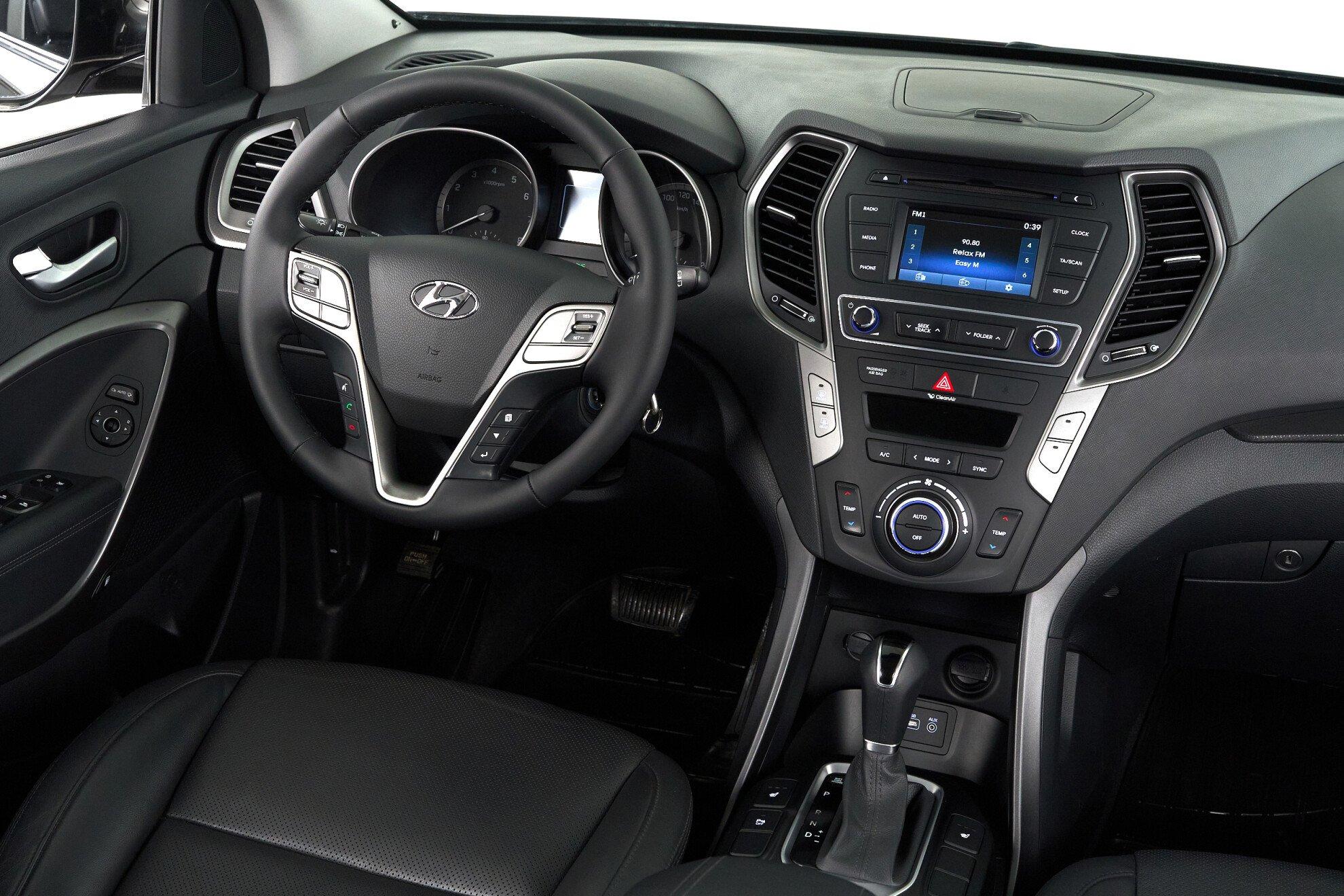 Hyundai Santa Fe 2015, коричневый