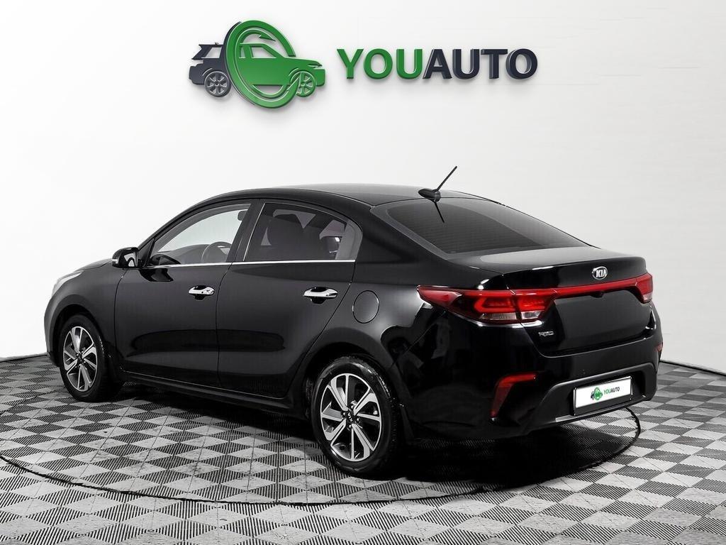 Kia Rio 2019, черный