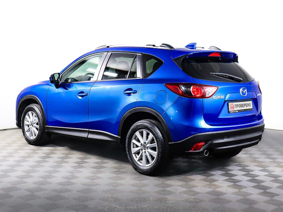 Mazda CX-5 2014, синий