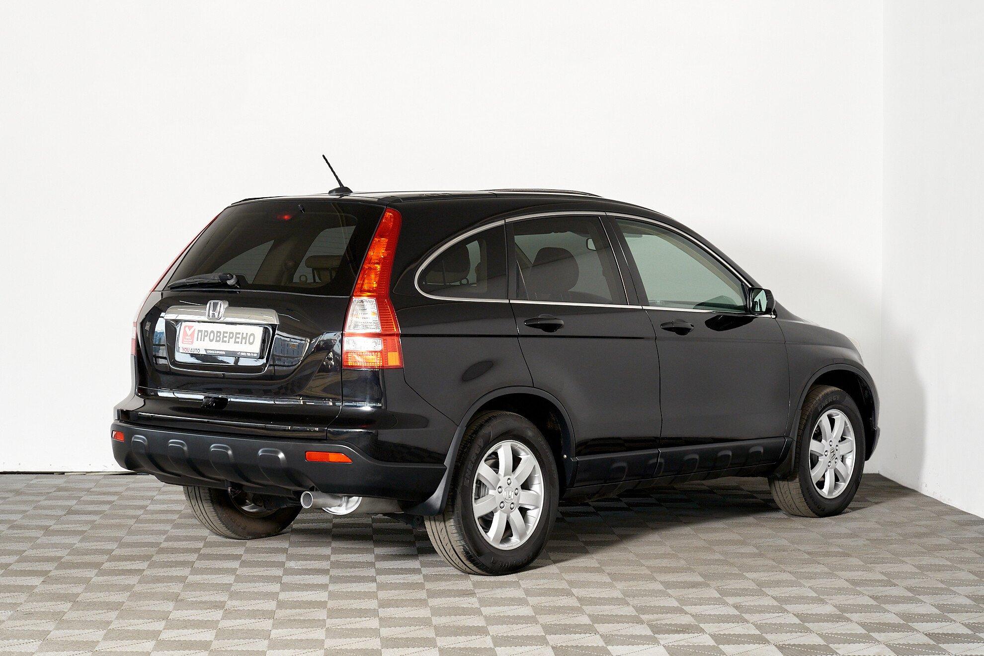Honda CR-V 2008, черный