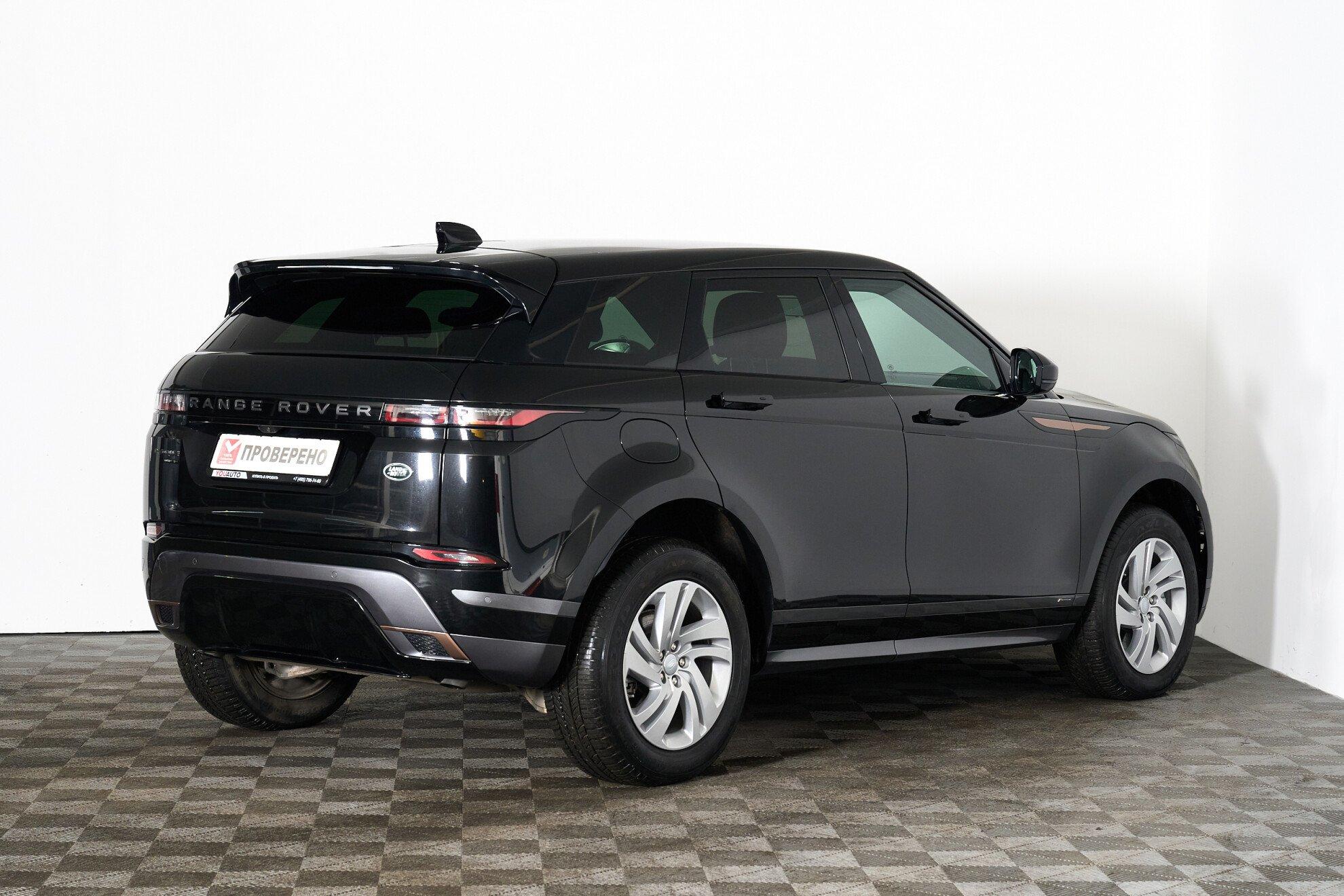 Land Rover Range Rover Evoque 2019, черный