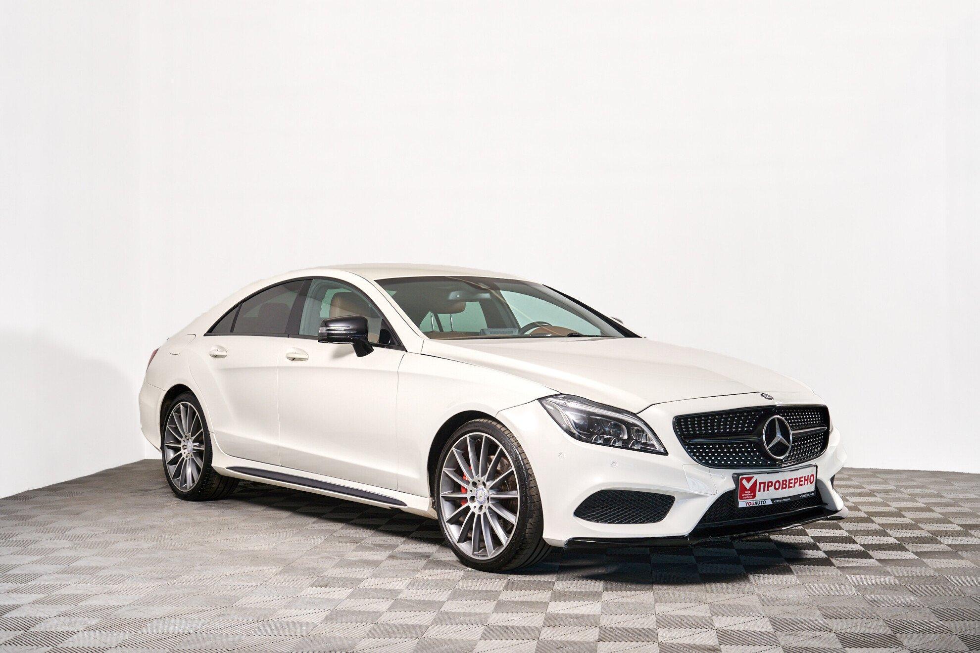 Mercedes-Benz CLS 2016, белый