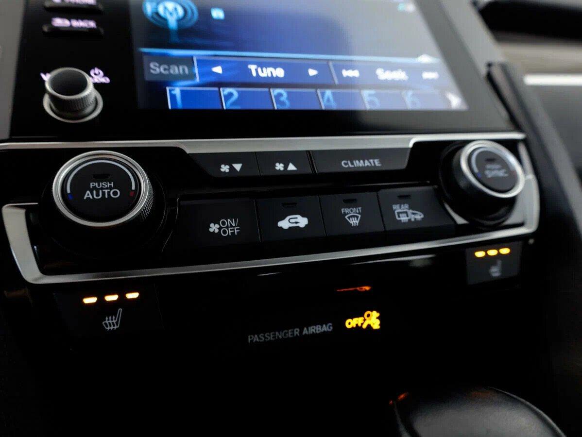 Honda Civic 2019, синий
