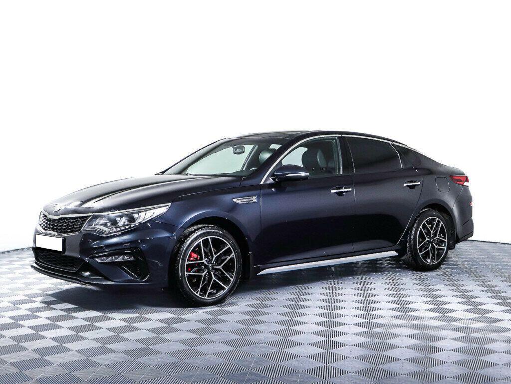 Kia Optima 2018, синий