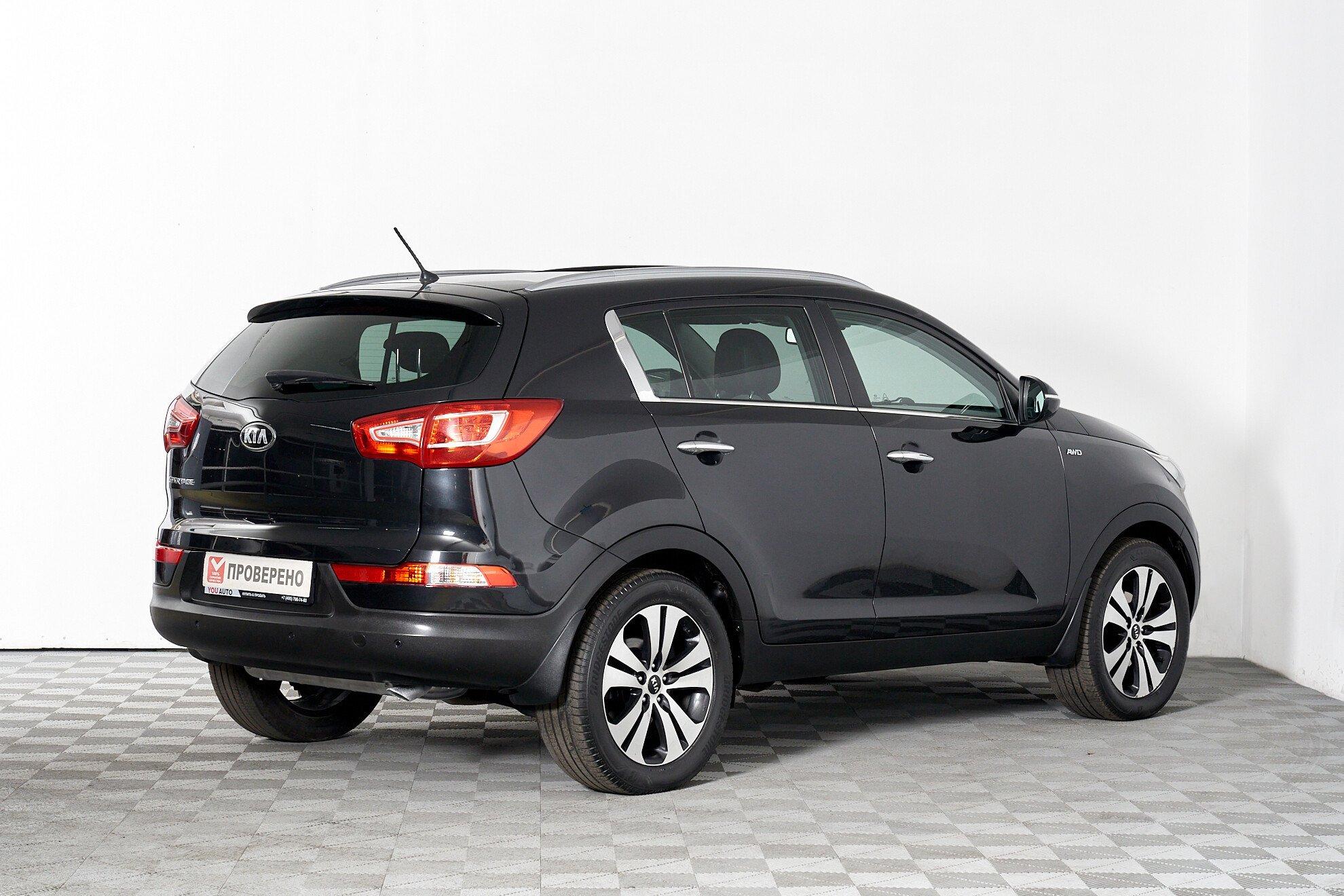 Kia Sportage 2013, черный