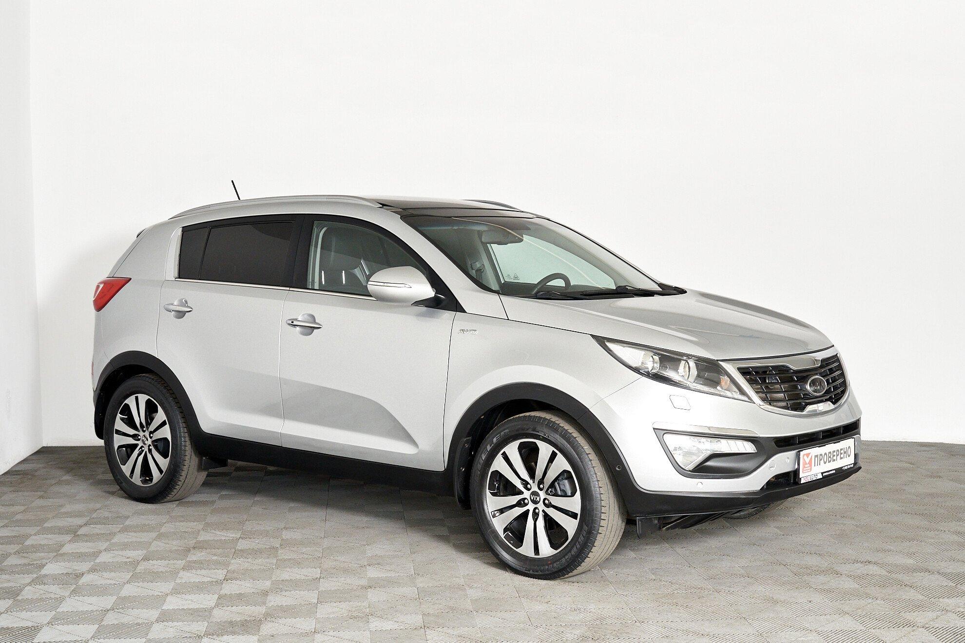 Kia Sportage 2011, серебряный