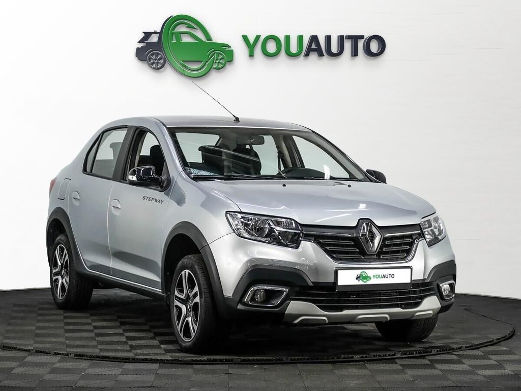 Renault Logan 2022, серебряный