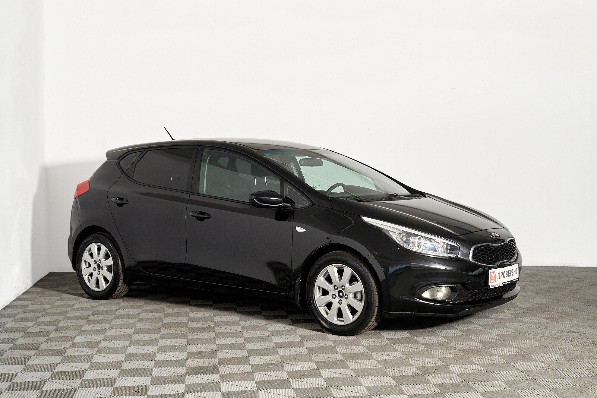 Kia Ceed 2014, черный