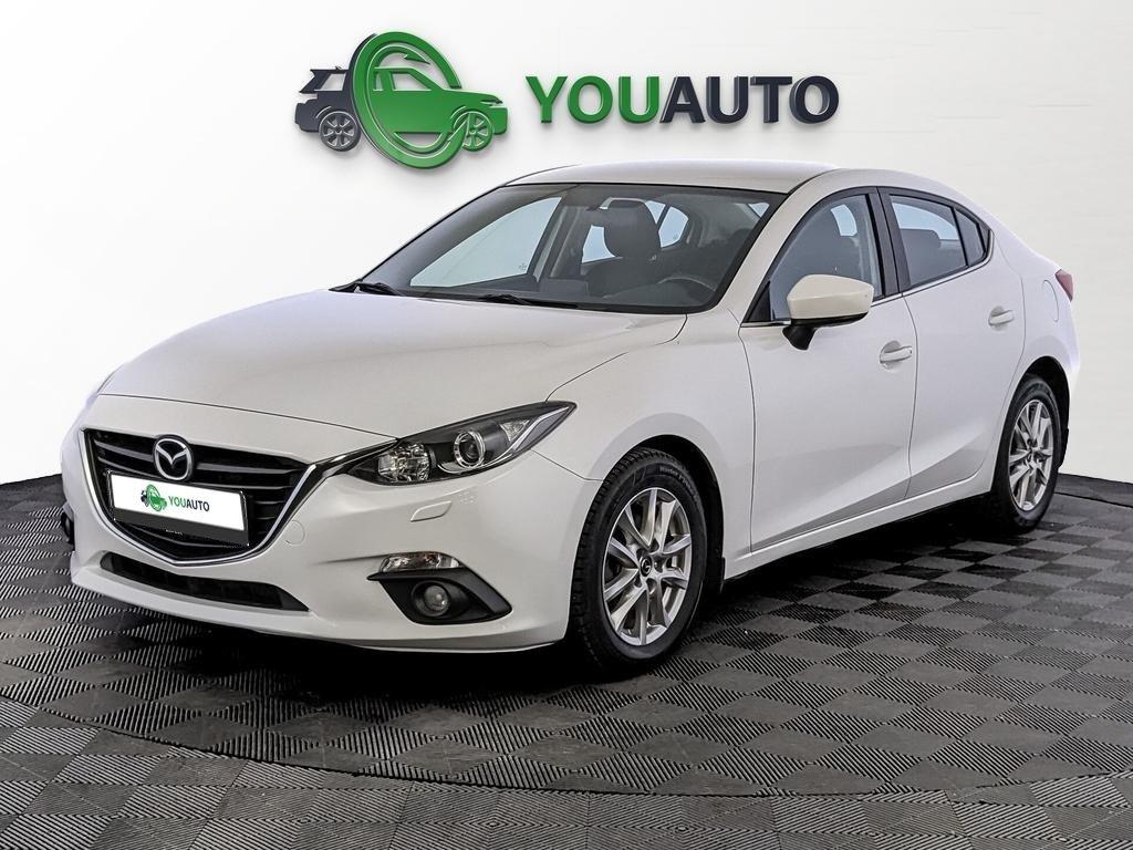 Mazda 3 2019, белый
