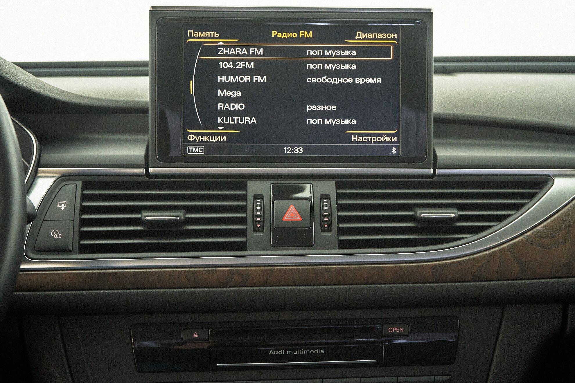 Audi A6 2011, белый