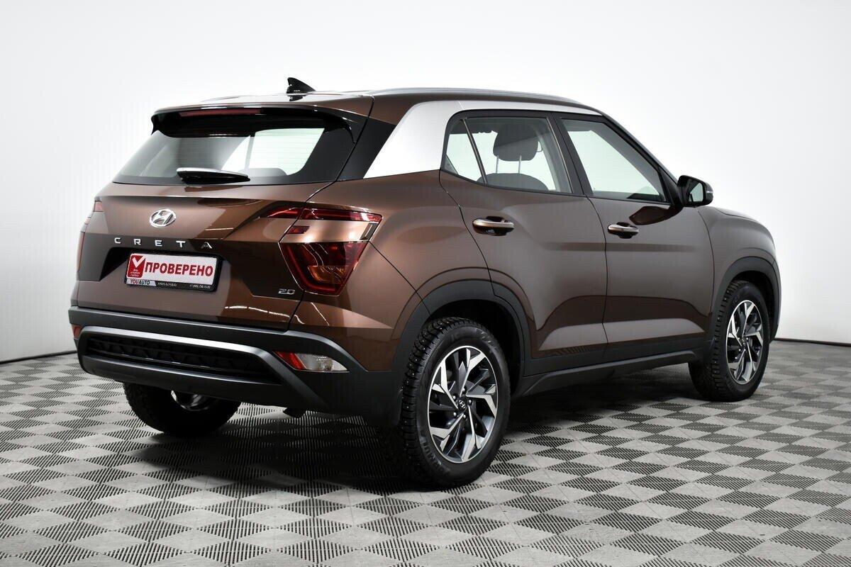 Hyundai Creta 2021, коричневый