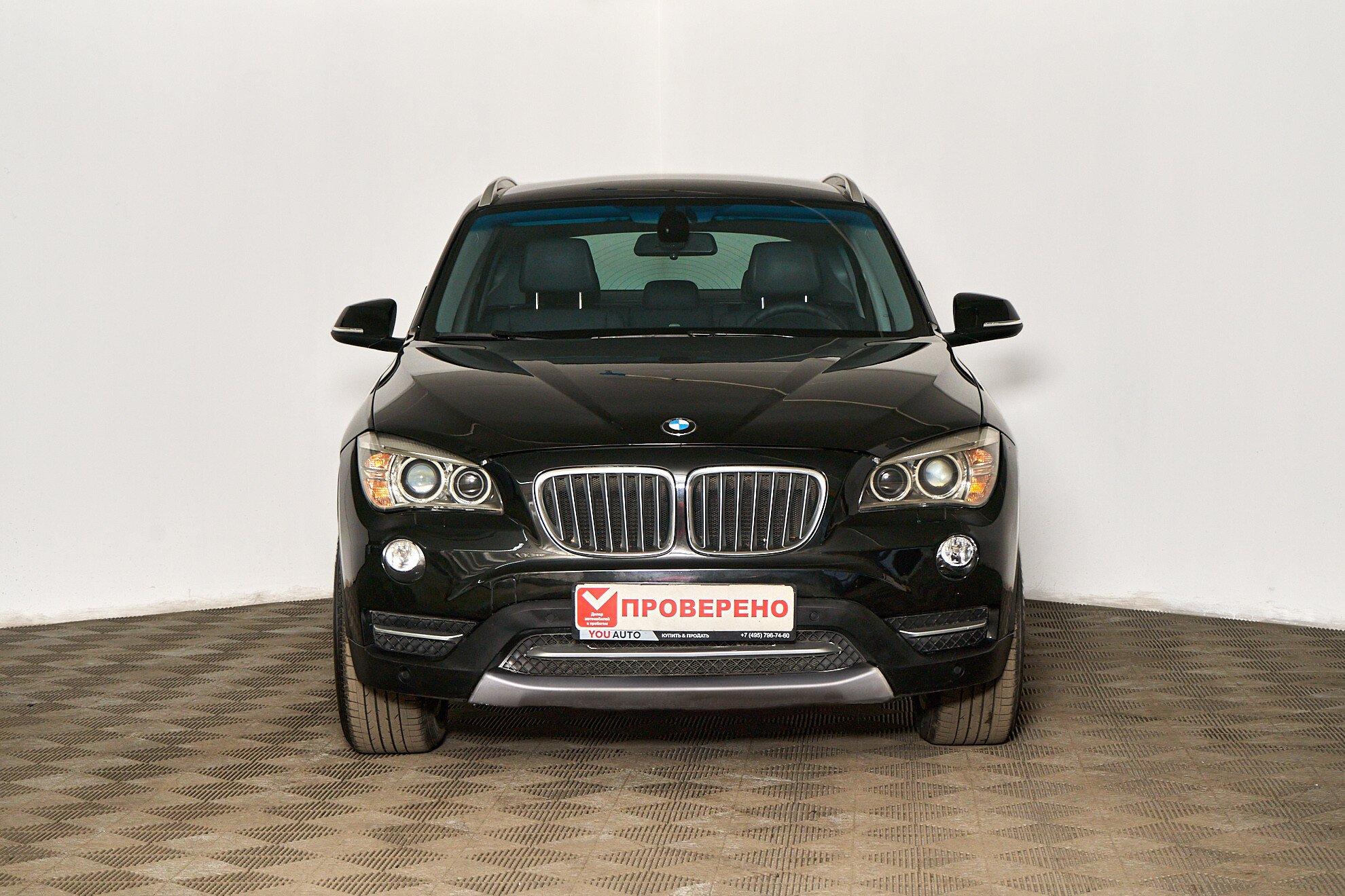 BMW X1 2013, черный