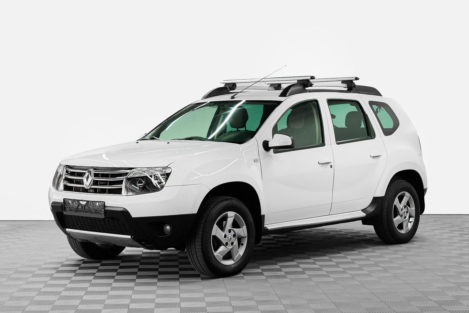 Renault Duster 2014, белый