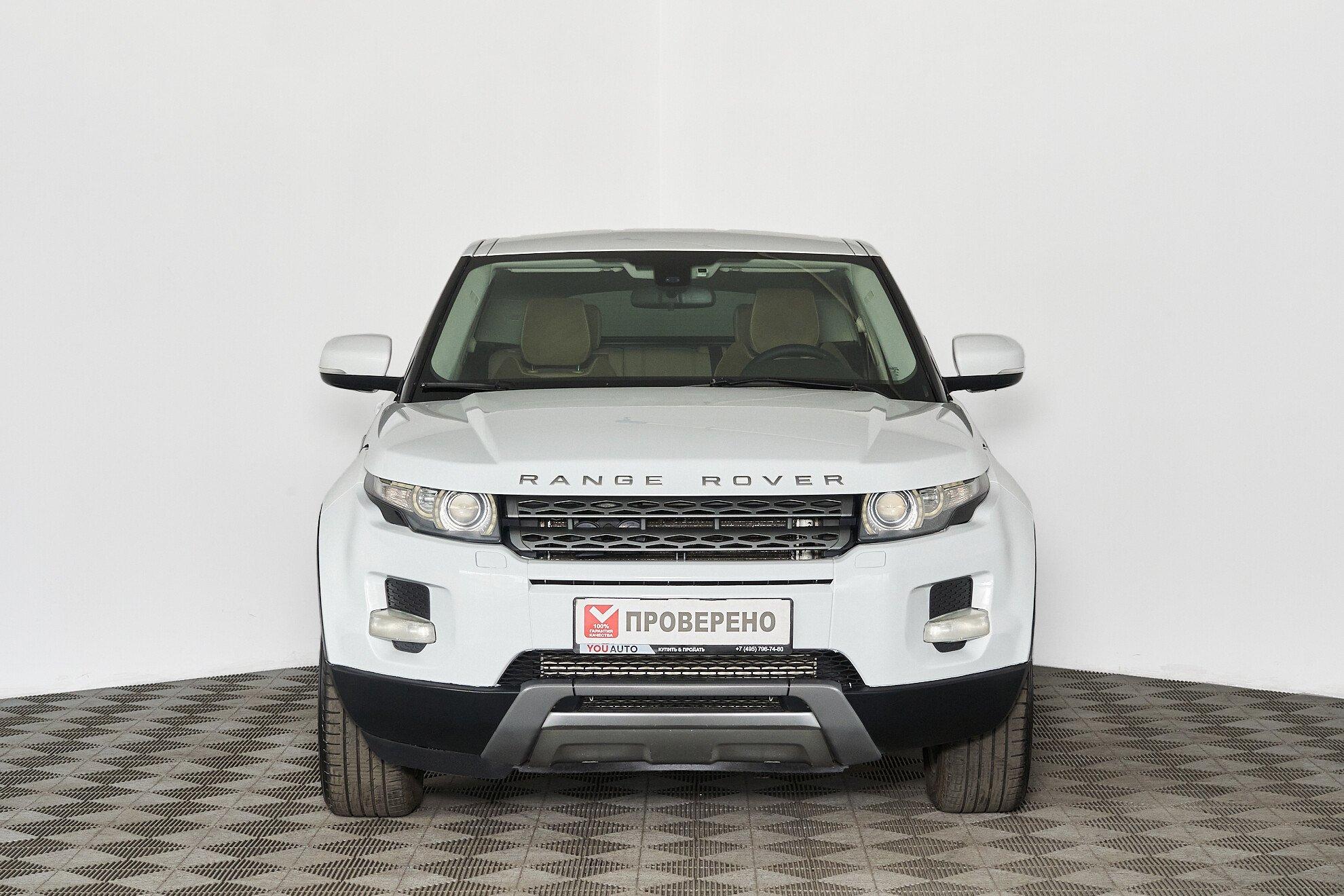 Land Rover Range Rover Evoque 2012, белый