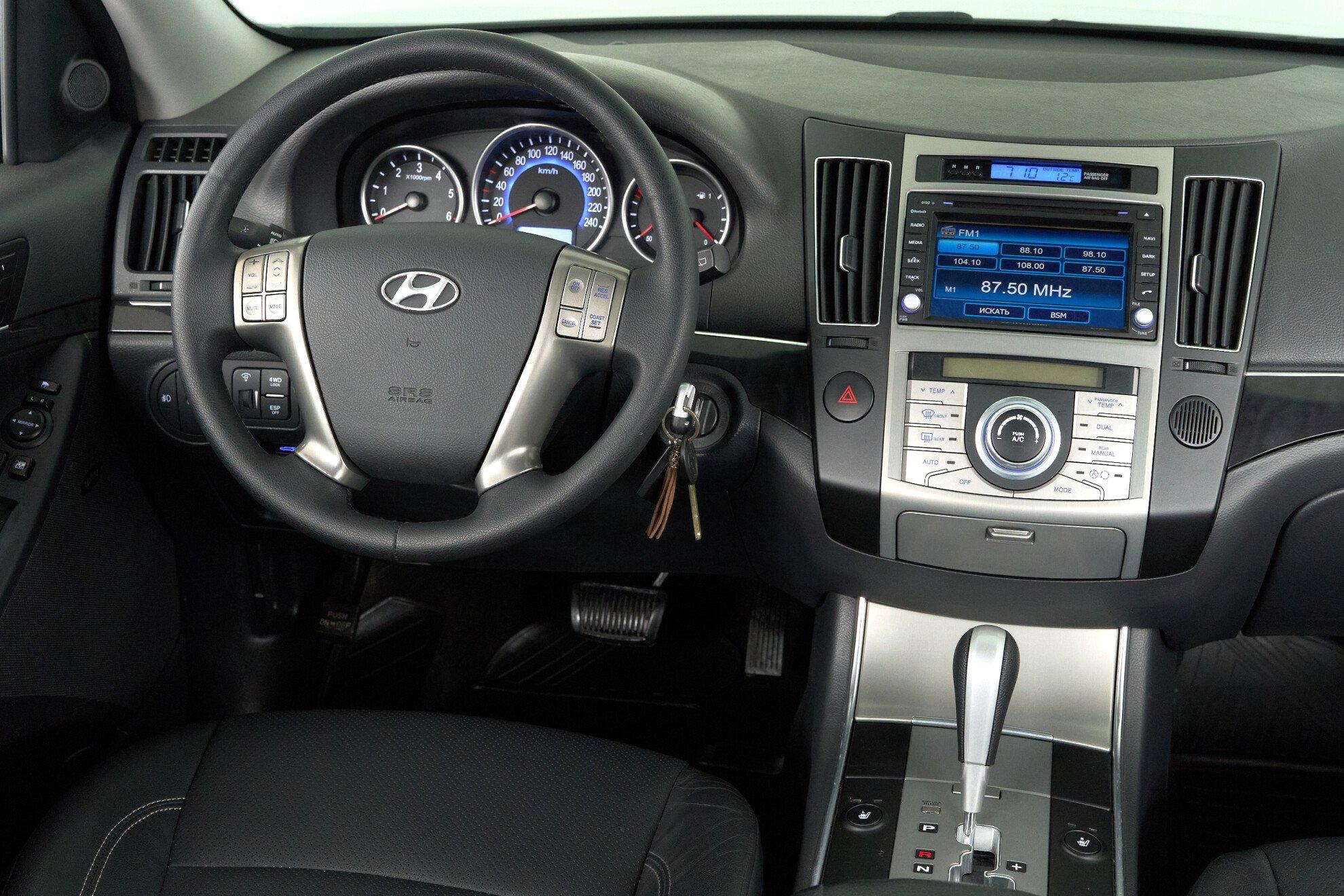 Hyundai ix55 2012, серебряный