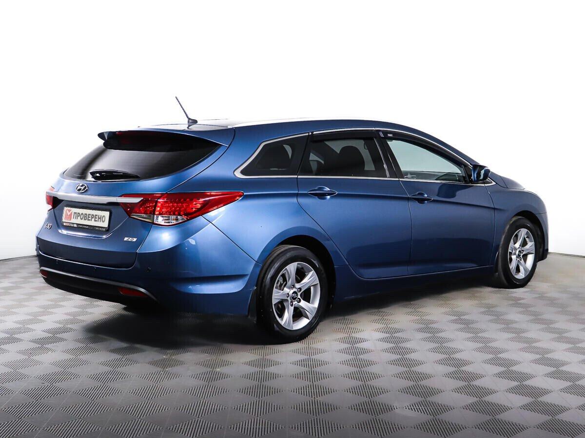 Hyundai i40 2014, синий