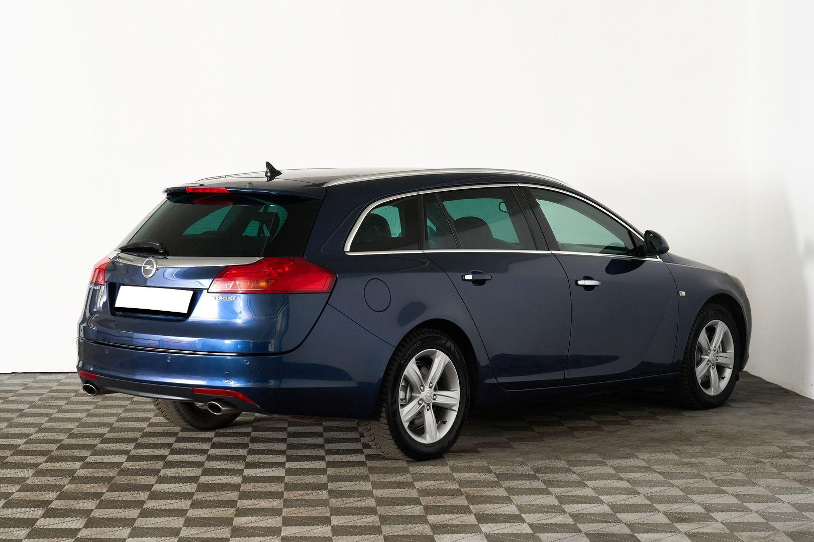 Opel Insignia 2012, синий