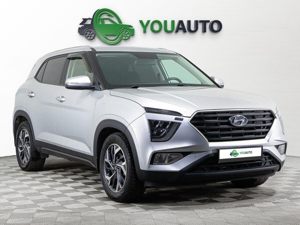 Hyundai Creta 2022, серебряный