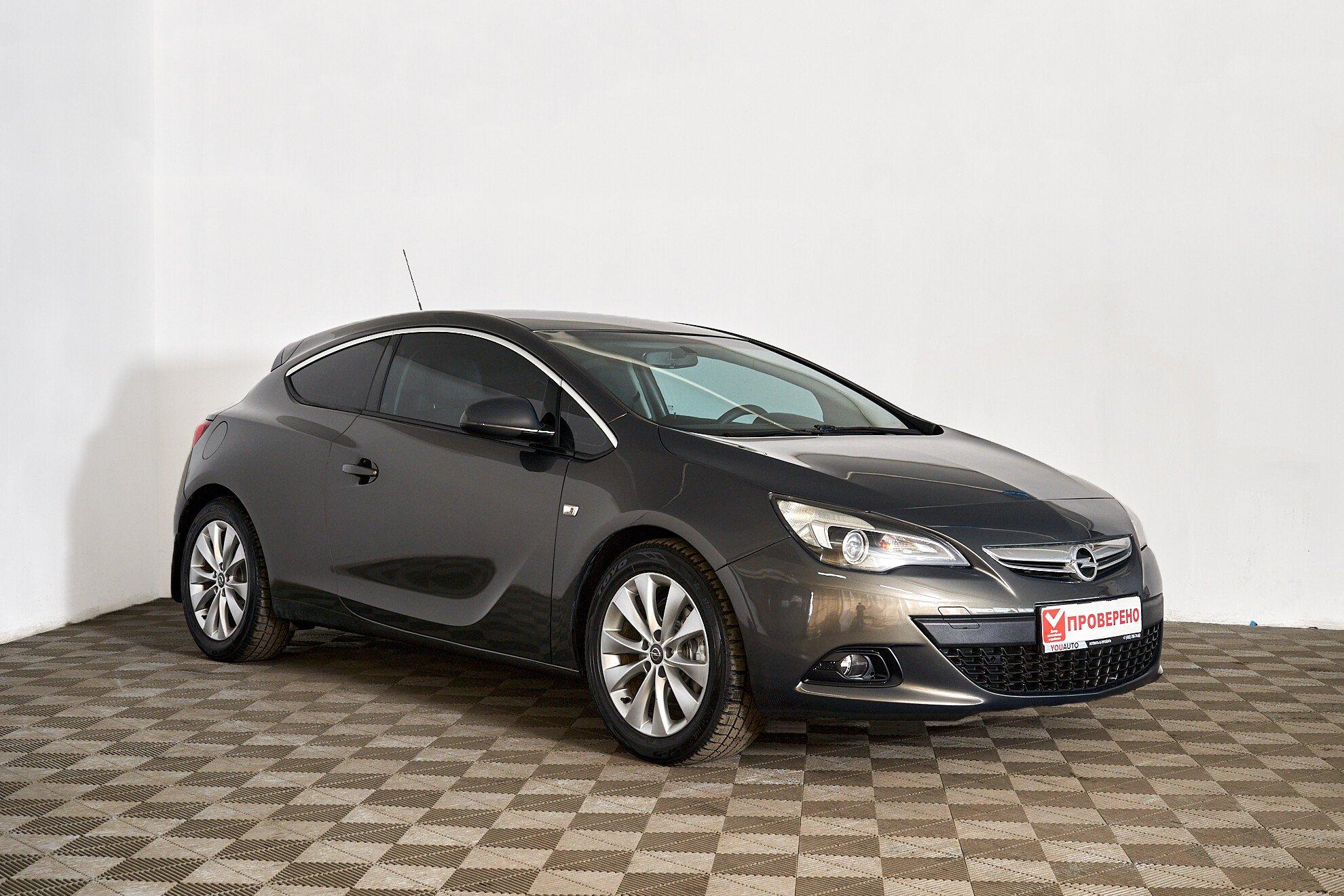 Opel Astra 2013, серый