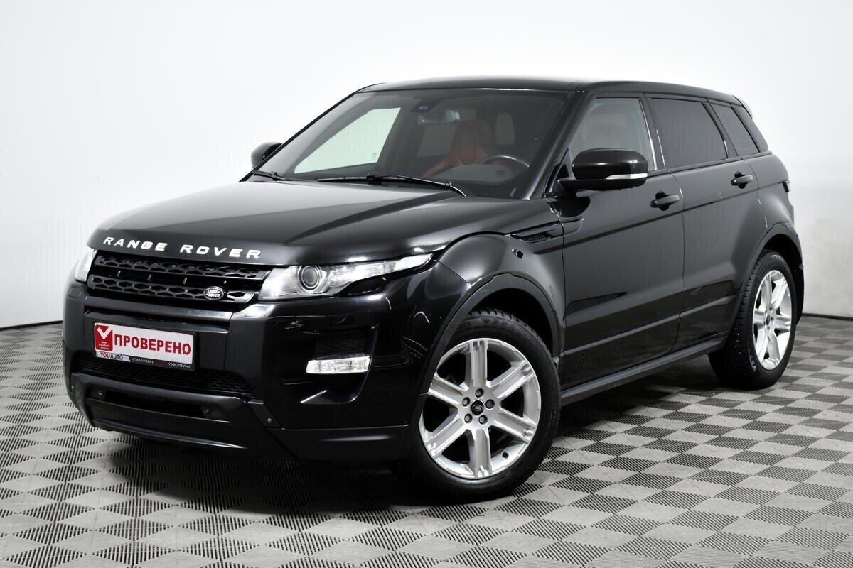 Land Rover Range Rover Evoque 2013, черный
