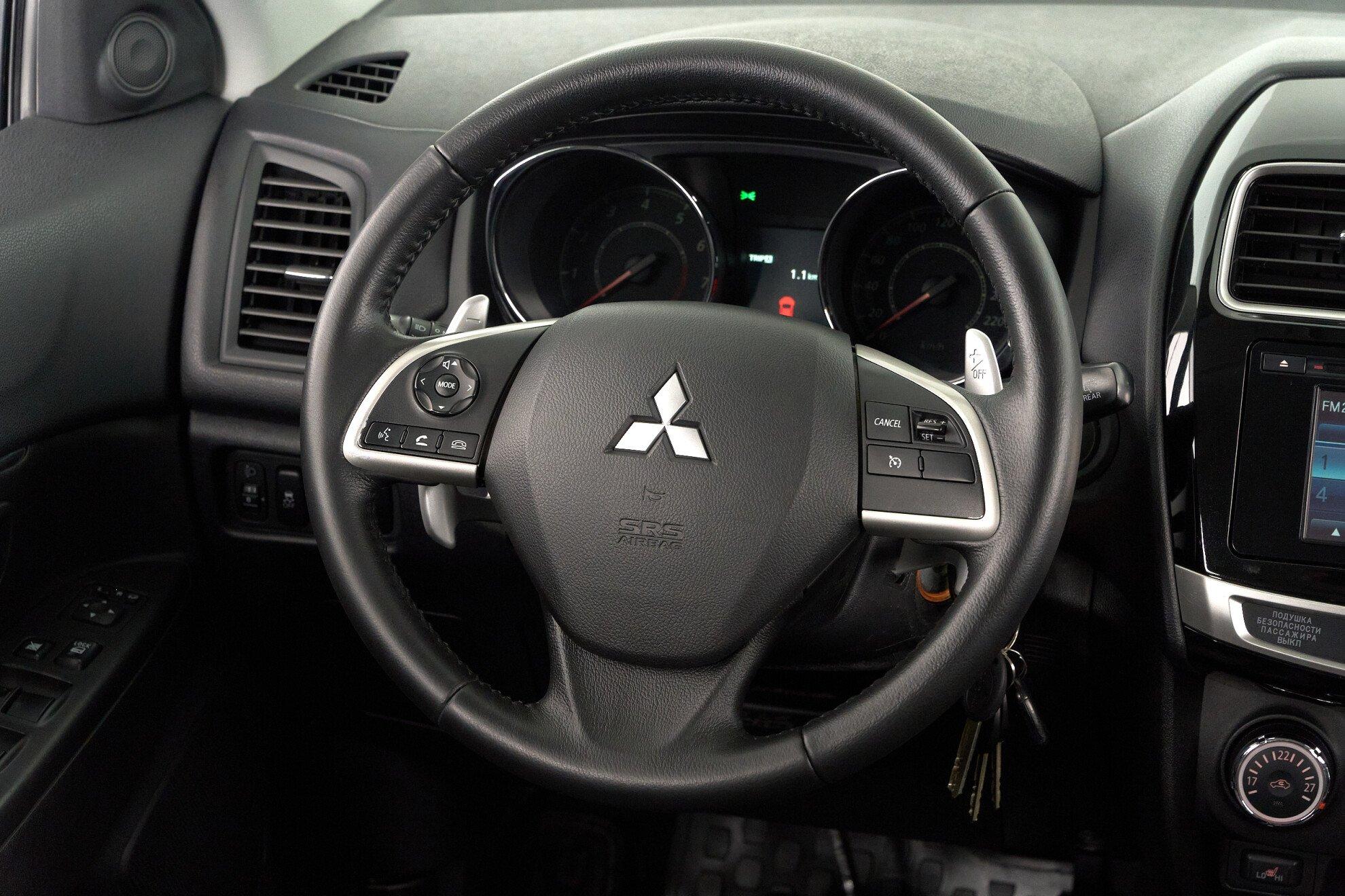 Mitsubishi ASX 2014, черный
